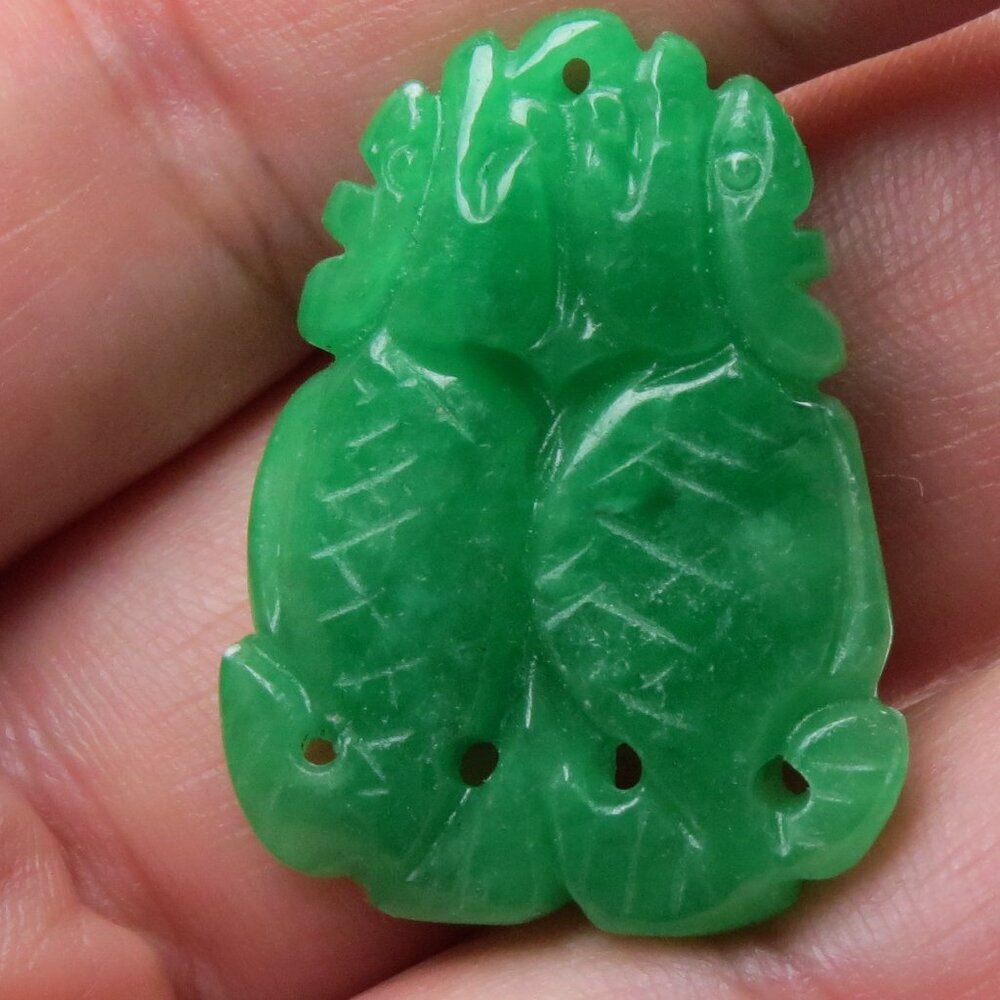 Jade Hand carved Pendent